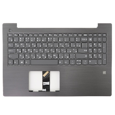 Клавиатура для ноутбука Lenovo V330-15IKB серая с серым топкейсом, 5CB0Q59975