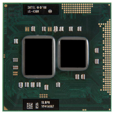 Процессор для ноутбука Intel Core i5 Mobile 430M Socket G1 2.26 ГГц SLBPN
