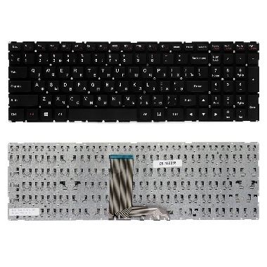 Клавиатура Lenovo ThinkPad Edge E530, E530C, E535. Плоский Enter. Черная, с черной рамкой. 0C01700