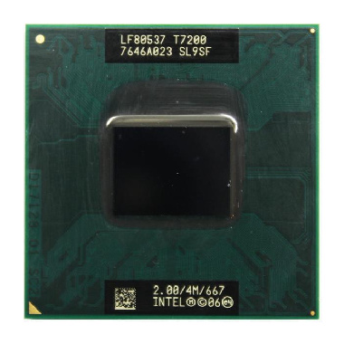 Процессор для ноутбука Intel Pentium T7200, 2.00GHz/ 4Mb/ 667MHz (SL9SF)