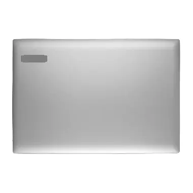 Крышка корпуса ноутбука Lenovo IdeaPad 320-17, 330-17IKB, 330-17AST серебристая