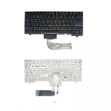 Клавиатура Lenovo Thinkpad SL400, SL400C, SL500. Плоский Enter. Черная, без рамки. PN: 42T3836, 42T3