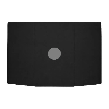 Крышка корпуса ноутбука Dell G3 3500, G3 3590, матовый черный