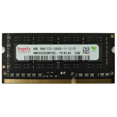 Оперативная память SODIMM DDR3 8Gb PC3-12800S-11-12-F3 1600MHz Hynix HMT41GS6MFR8C-PB для ноутбука