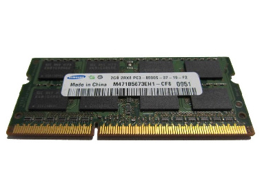 Оперативная память SODIMM DDR3 2Gb PC3-8500S 1066MHz Samsung M471B5673EH1-CF8 для ноутбука