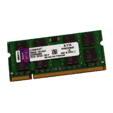 Оперативная память SODIMM DDR2 2Gb PC2-6400S 800MHz Kingston KVR800D2S6/2G для ноутбука