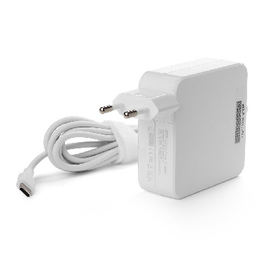 Универсальный блок питания 65W с портом USB-C, Power Delivery 3.0, Quick Charge 3.0, кабель 175 см.