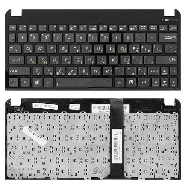 Клавиатура Asus Eee PC X101 TopCase черная