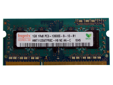 Оперативная память SODIMM DDR3 1Gb PC3-10600S 1333MHz Hynix HMT112S6TFR8C-H9 для ноутбука