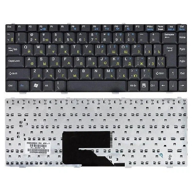 Клавиатура MSI S250 S260 S262 S262W S270 S271 S300 S310 черная