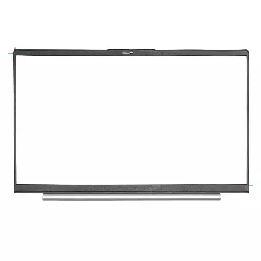 Рамка корпуса ноутбука Lenovo IdeaPad 5 15ITL05, 15ARE05, 15ALC05, 15IIL05 черный вставка серебриста